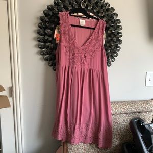 Knox Rose rose colored dress